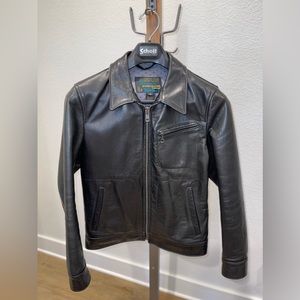 Perfecto by Schott Bros. Black Leather Jacket